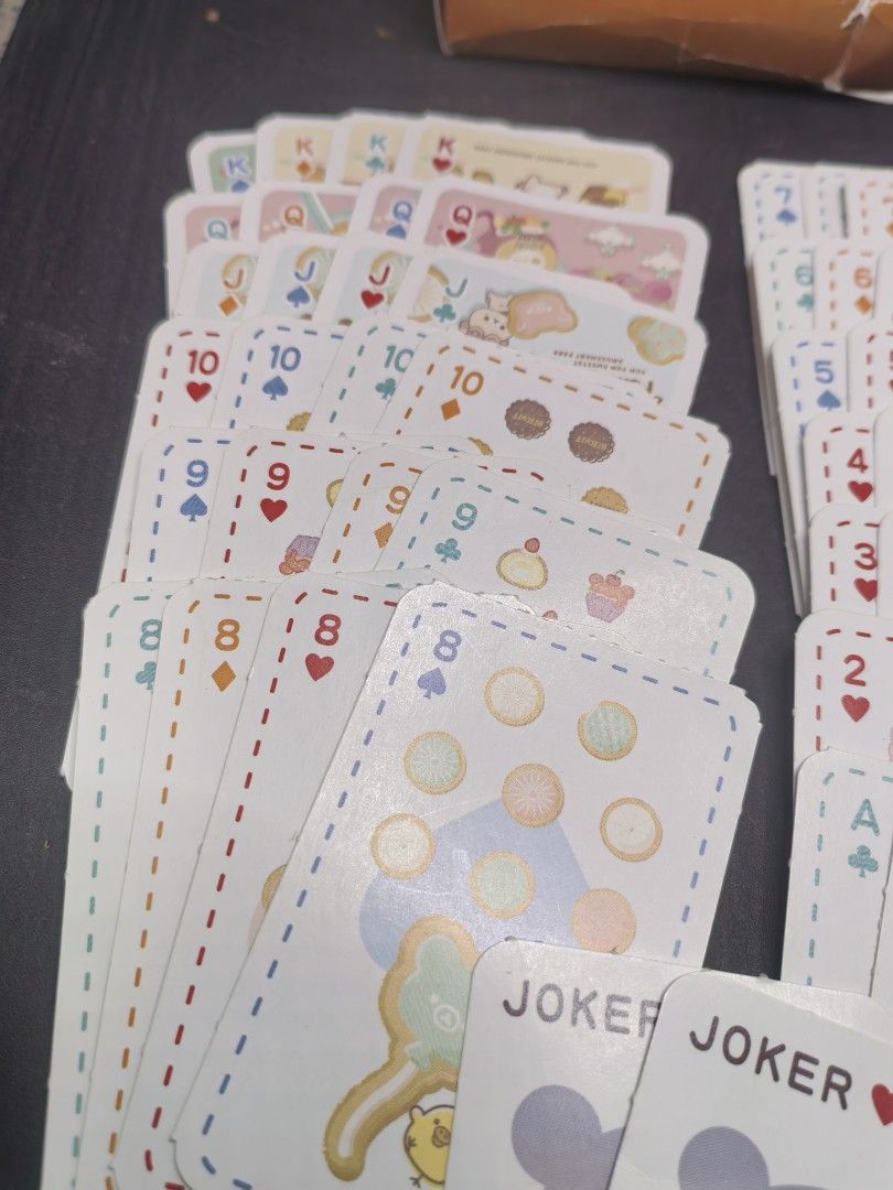 Poker Cards Mini Pocket Size - Rilakkuma (Category: Board Games & Puzzles) located in Cebu City. Submitted by dudes_villanueva (Listing ID 1433793527, Image 3). Description: Poker Cards Mini Pocket Size - Rilakkuma Complete 📌 Box is dented due to transports..