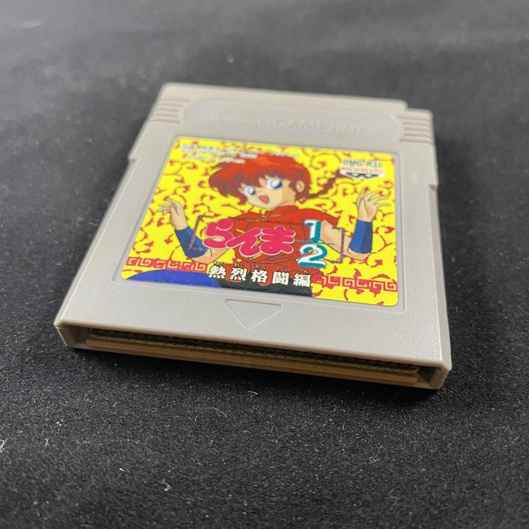 Ranma 1/2 Game Boy Cartridge (Category: Nintendo) located in Naic. Submitted by theprelovedbagstudio (Listing ID 1433973753, Image 3). Description: Ranma 1/2 Netsuretsu Kakutou-hen Japanese Import | Nintendo GAMEBOY | Authentic DMG-R3J - Complete with original case - Not tested, sold as-is Payment: Bank transfer/e-wallet, payment first Shipping: JNT, buyer pays fee.