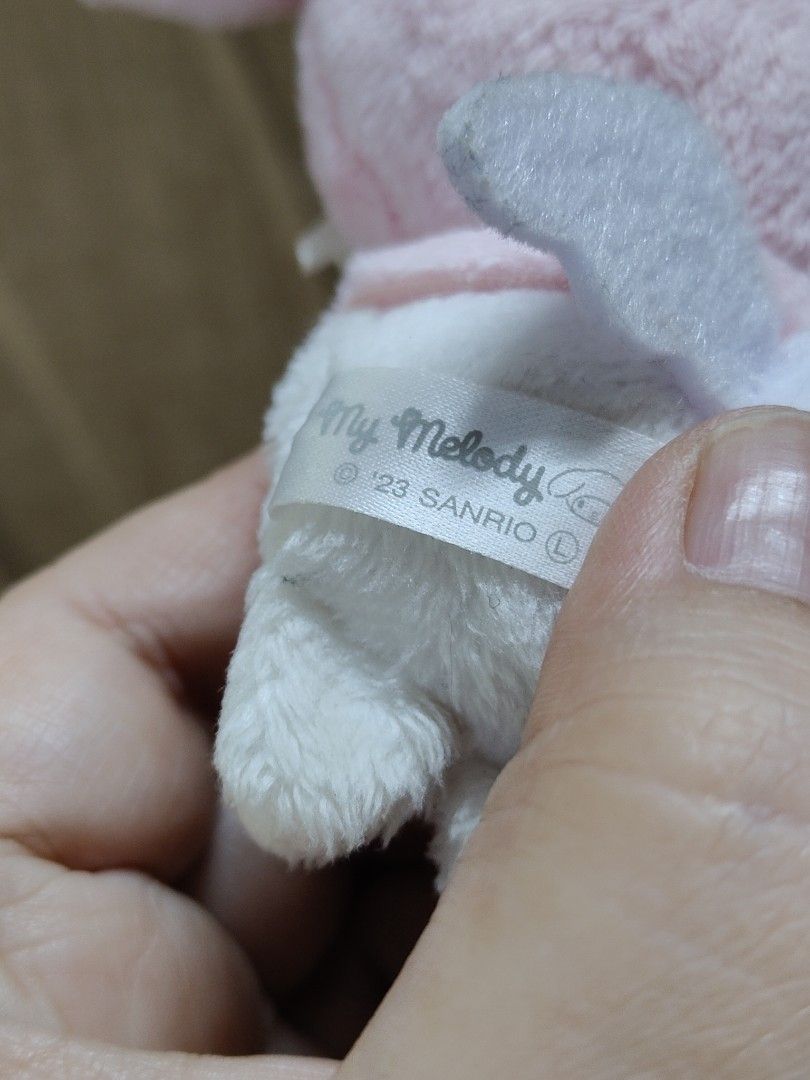 Sanrio My Melody Plush Charm (Category: Plushies & Soft Toys) located in Santa Rosa. Submitted by mmps249.1 (Listing ID 1433830026, Image 3). Description: Crossposted Mine now, pay now shipping courier: JRS only Gcash payment upon order No reservations.