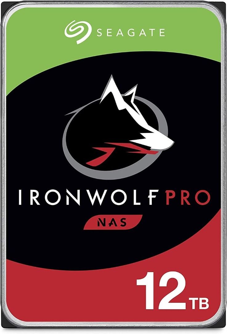 Seagate IronWolf Pro 12TB NAS Hard Drive CMR