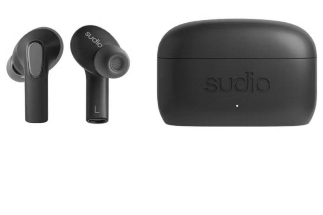 Sudio E3 Wireless Earbuds - Black