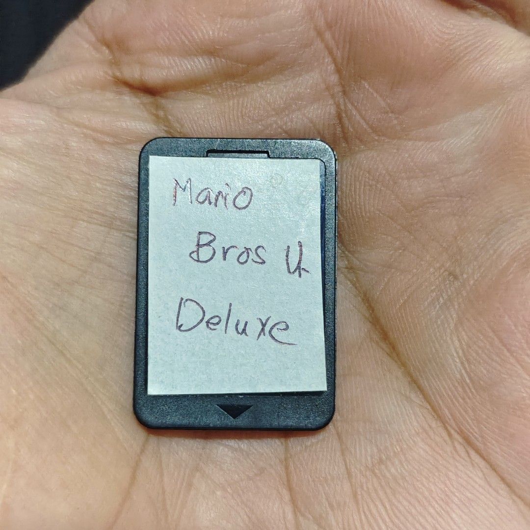Super Mario Bros Deluxe (With Label Issue Only) (Category: Nintendo) located in Quezon City. Submitted by shopme_gadget30 (Listing ID 1433940288, Image 1). Description: kindly read the details first for sale fixed price good Condition tested and working game card only compatible to Nintendo switch usa region original game but no sticker label Shoopppppeee —,✅ can check out pm for the linnnkkk (If shoopppee check out, price is higher because of sh