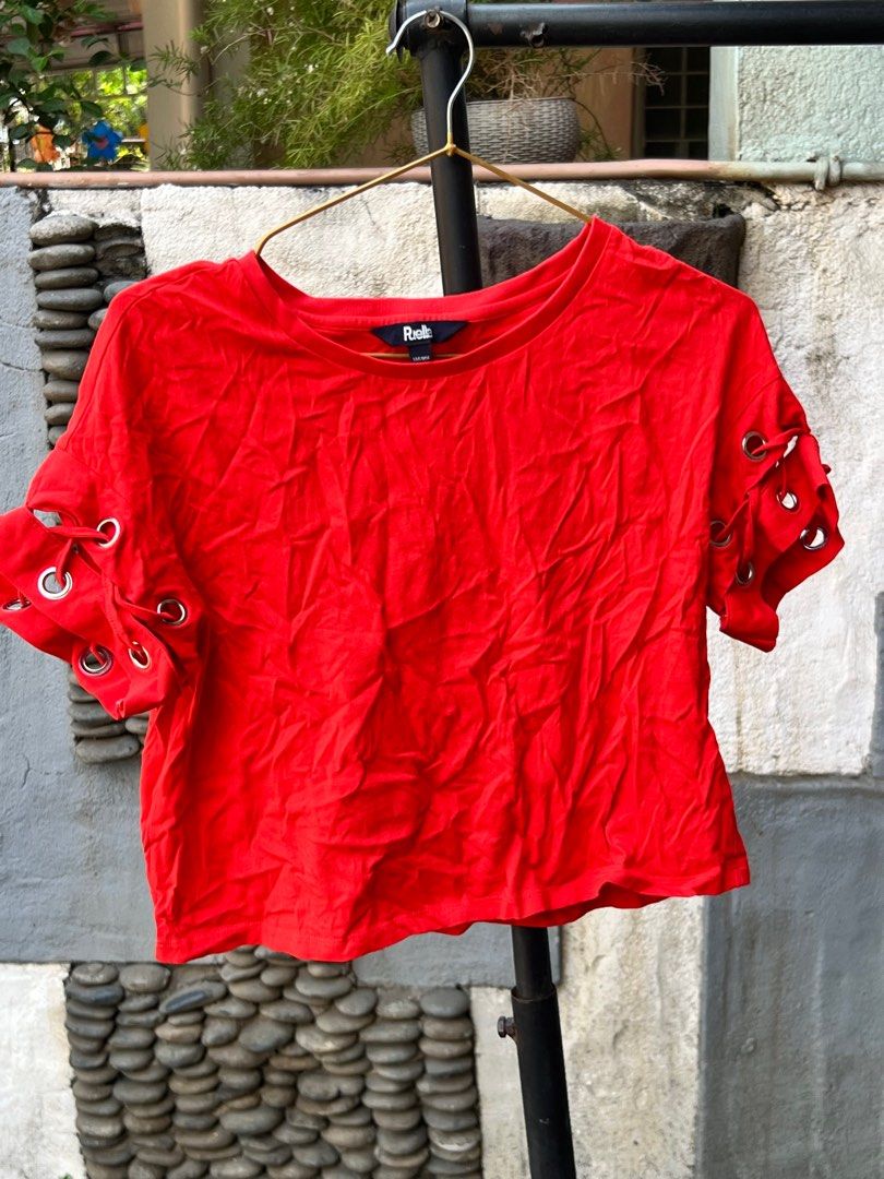Take all assorted tops (Category: Sleeveless) located in Marikina City. Submitted by destashndeclutter (Listing ID 1433844824, Image 1). Description: .