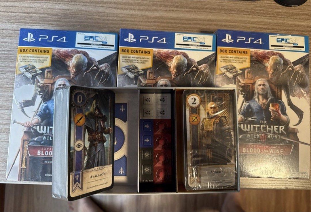 The Witcher 3 GWENT CARDS Rare, Video Gaming, Video Games, PlayStation on  Carousell