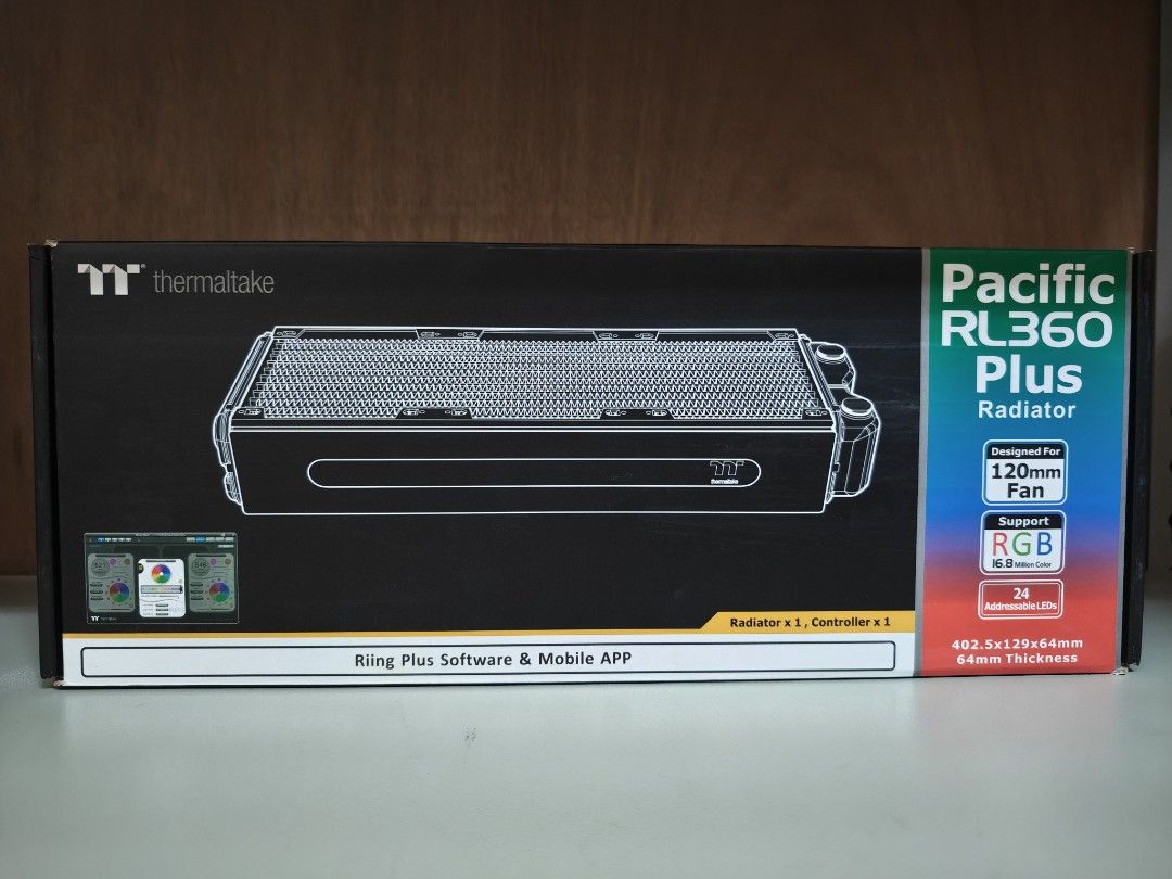 Thermaltake Pacific RL360 plus radiator473964914798110720