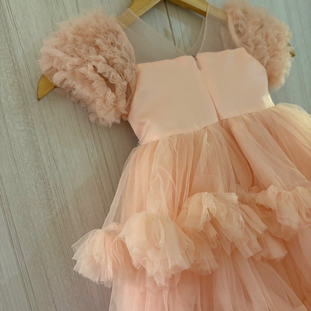 Tiny Togs Dress with Headband (Category: Babies & Kids Fashion) located in Marikina City. Submitted by marjpc (Listing ID 1433809895, Image 3). Description: Tiny Togs Ruffle Dress Size 1 Like new With removable back ribbon With headband No damage Used for not more than 3 hours Will wrap in plastic before shipping NO reservation, first to pay basis GCash, BPI Transfer J&T shipping or any same day courier (lalamove/ grab, buyer will book😊).