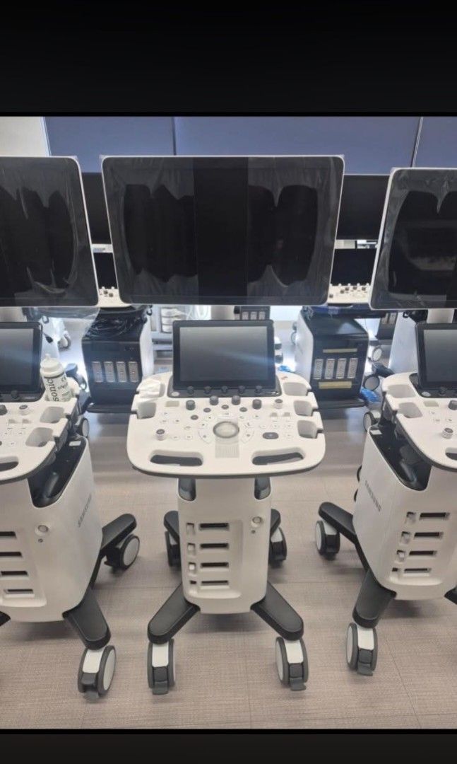 Ultrasound Machine (Category: Medical Supplies & Tools) located in Angeles City. Submitted by ryainramos (Listing ID 1433837948, Image 1). Description: Brand: Samsung hs40 4 probes Convex Linear Transvaginal 2d echo.