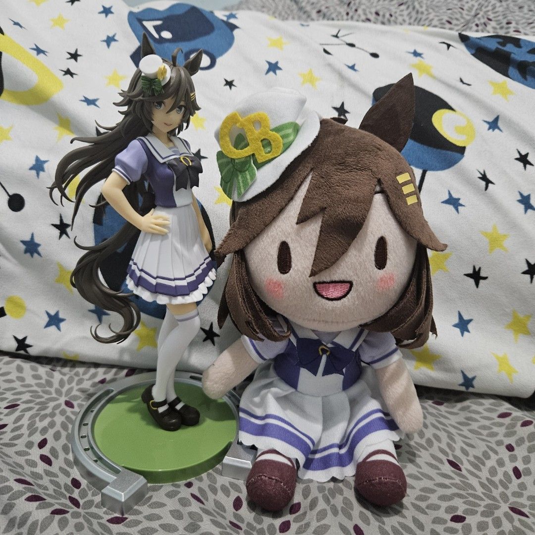 Uma Musume Mr. CB Figurine (BIB) (Category: Plushies & Soft Toys) located in Manila. Submitted by kazukiensho (Listing ID 1433884774, Image 2). Description: - PLUSH IS SOLD. listing is figure only - BIB.