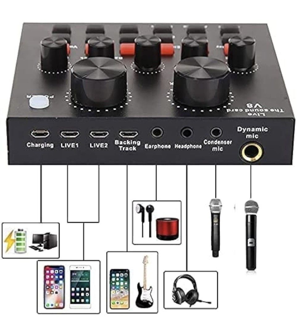 V8 sound cared Set437788141368780801