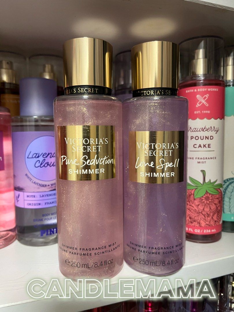現貨包郵😃Victoria’s Secret Fragrance shimmer mist🌈Bare Vanilla, Love Spell, Velvet Petals, Pure seduction (Category: Fragrance & Deodorants) located in Hong Kong. Submitted by bathandbodyworks.hk (Listing ID 1226307131, Image 4). Description: ❤️Free pick up at any SF Locker / Store （not included pick up at 7-11/ OK store) 包順豐智能櫃或順豐站自取 (不包括7–11及OK便利店取貨） ❤️Add $6 to delivery to you address by SF Express 加$6可由順豐速遞送至閣下地址 Victoria’s Secret Shimmer Fragr