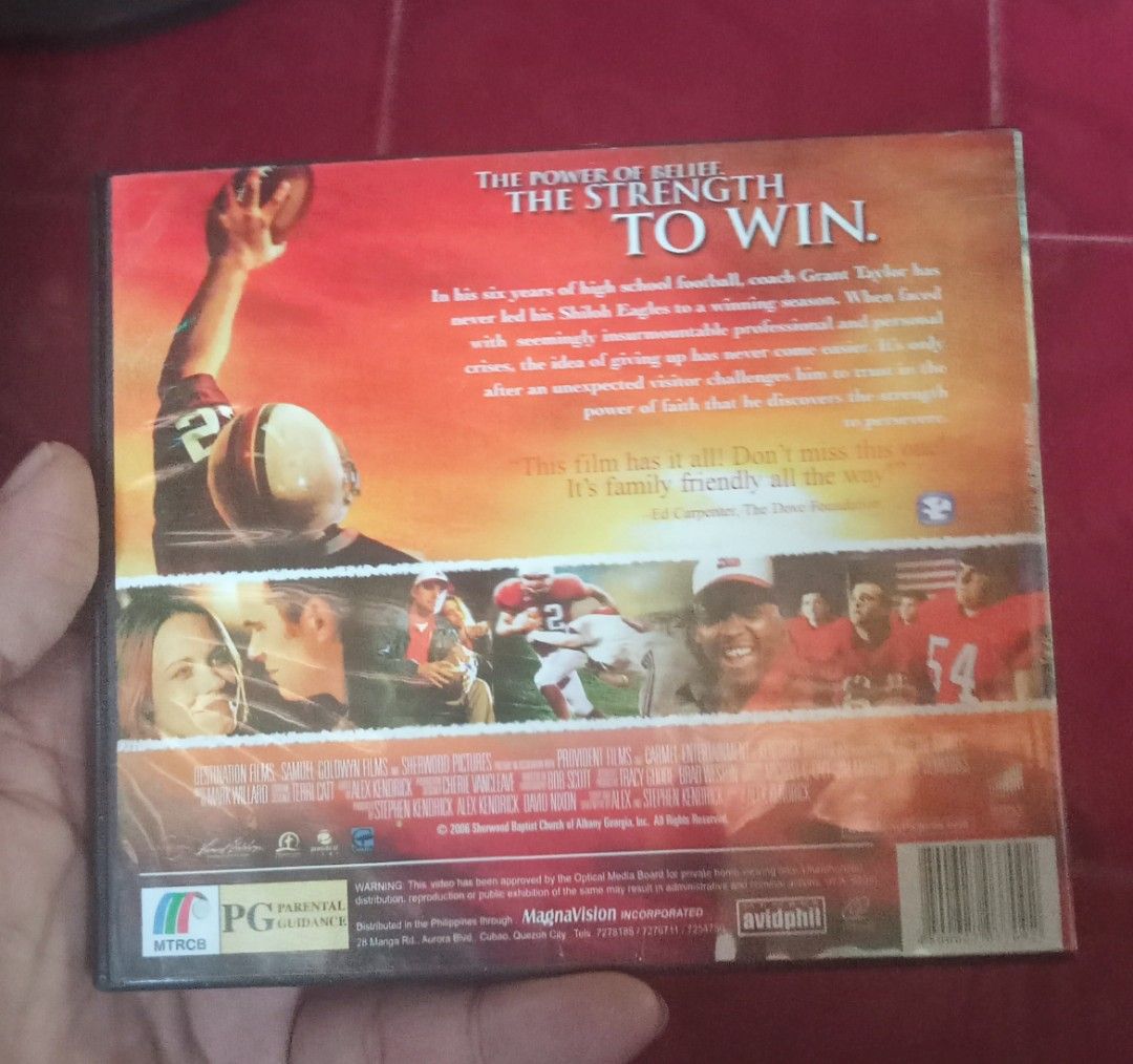 Vintage Collectible VCD Facing the Giants (Category: Vintage Collectibles) located in Bacolod City. Submitted by monkeydclutter (Listing ID 1433969552, Image 2). Description: prices are negotiable please manage expectations item is secondhand x thrifted x galing ukay.