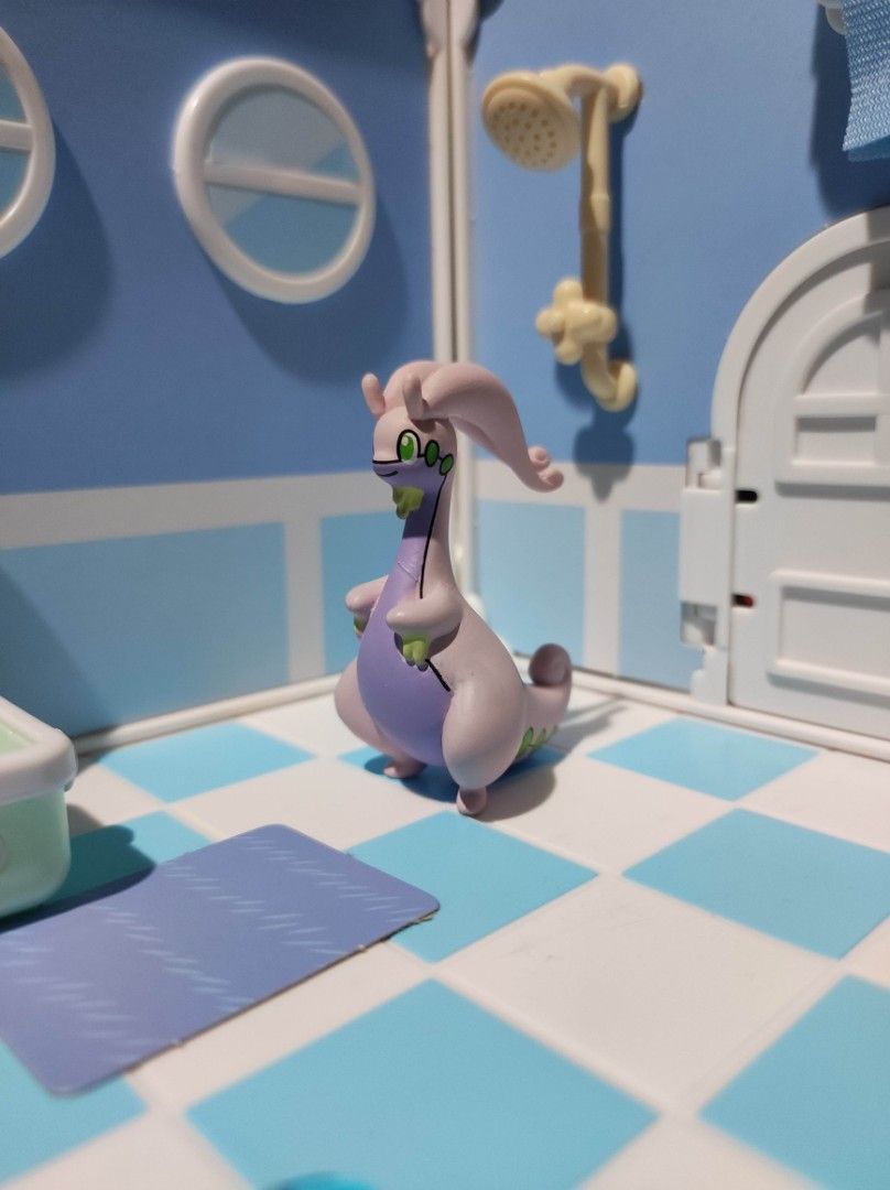 Zukan Pokemon Figure - Goodra (Category: Figurines & Statues) located in Taguig. Submitted by lilrootshop (Listing ID 1433945475, Image 1). Description: ***Crossposted*** Price: 1,500 AUTHENTIC Pass sa lowballers! First to pay basis. No COD. For item reservation, a down payment of 50% or 100 pesos (whichever is less) is required. Down payment is non-refundable. One month reservation only. Location: Taguig (near BGC) MOP: GCash / GoTyme / CIMB.
