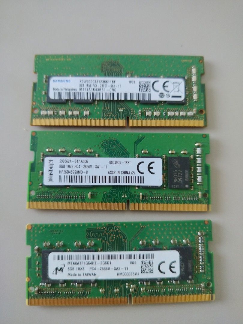 8GB DDR4 RAM Modules468165025103892480