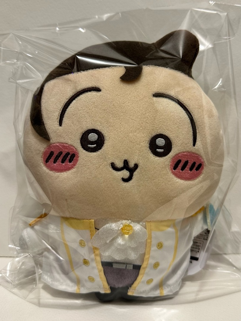 日版 Chiikawa Usagi Chii仔 皇冠小八貓 公主裙 公主ver 兔兔 王子Ver 毛公仔 生日公仔, 興趣及遊戲, 玩具 ...