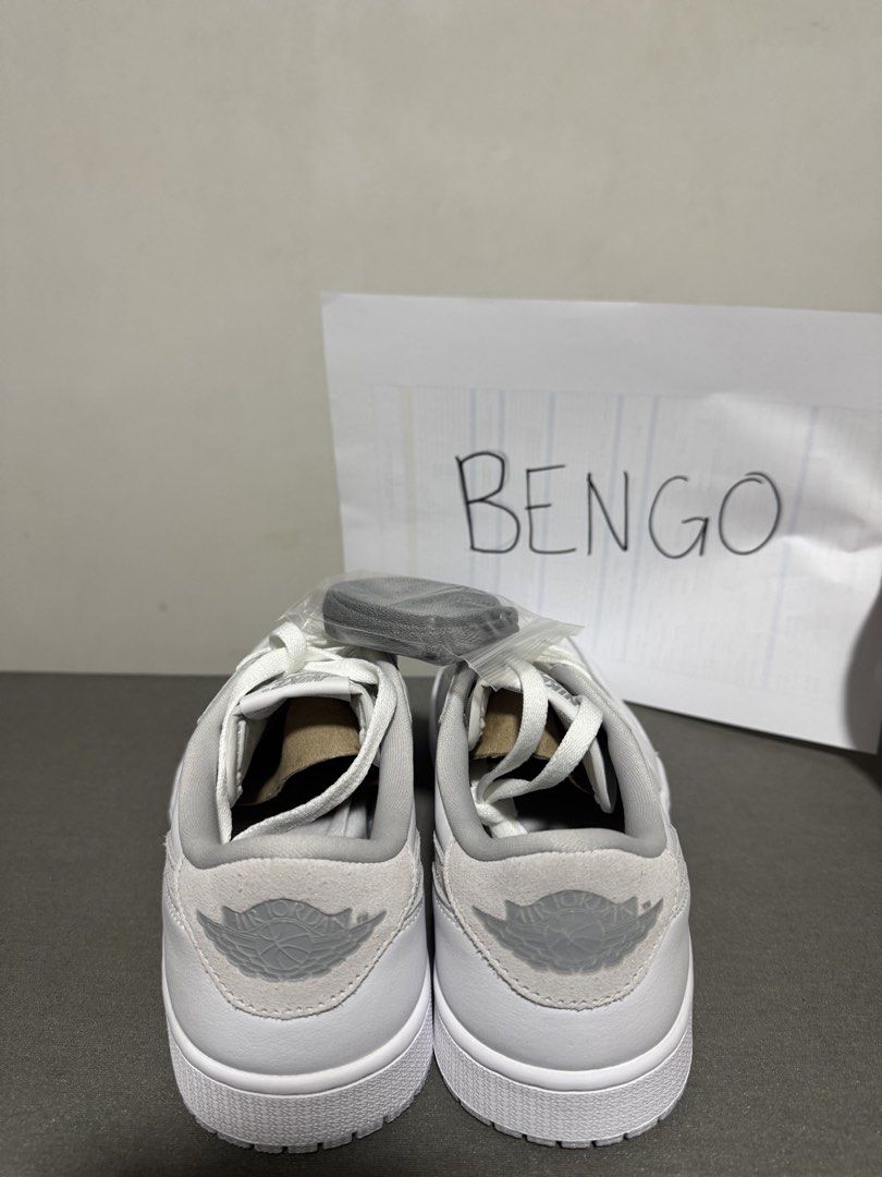 Air Jordan 1 Low OG "Neutral Grey" (Category: Sneakers) located in Manila. Submitted by bengoooo (Listing ID 1434114351, Image 3). Description: - Brand new UNWORN Air Jordan 1 Low OG US Size 9 - Neutral Grey colorway - No box - Comes with white laces - Includes extra grey laces Rfs: extra shoes, decluttering Price: 8,990 Lowball = auto ignore .