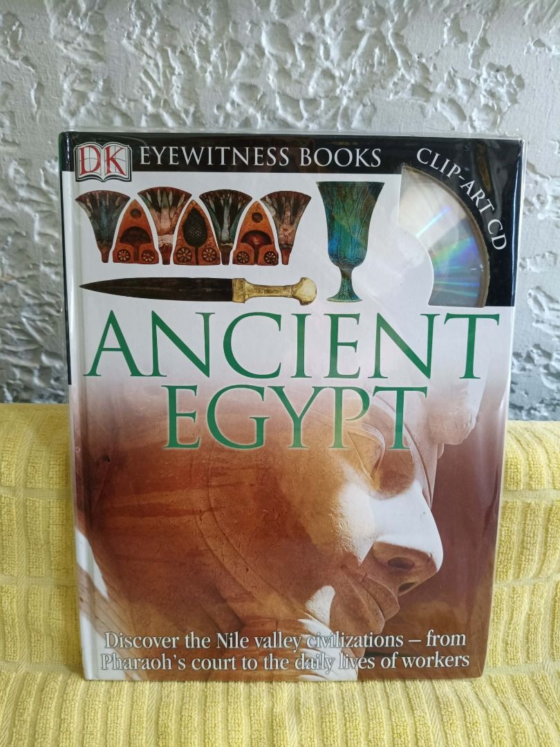 Ancient Egypt by Eyewitness Books (pre loved / hardbound) (Category: Storybooks) located in Paranaque City. Submitted by goddess_to_goodies (Listing ID 1433988697, Image 1). Description: Pre loved books!! Slightly used and still in good condition. Please manage your expectations since its pre loved. It is pre loved but well loved. second hand book but legit seller here. preferred seller too. Feel free to message the shop anytime for other inquiri
