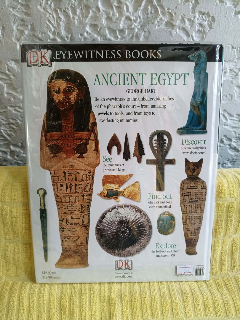 Ancient Egypt by Eyewitness Books (pre loved / hardbound) (Category: Storybooks) located in Paranaque City. Submitted by goddess_to_goodies (Listing ID 1433988697, Image 2). Description: Pre loved books!! Slightly used and still in good condition. Please manage your expectations since its pre loved. It is pre loved but well loved. second hand book but legit seller here. preferred seller too. Feel free to message the shop anytime for other inquiri