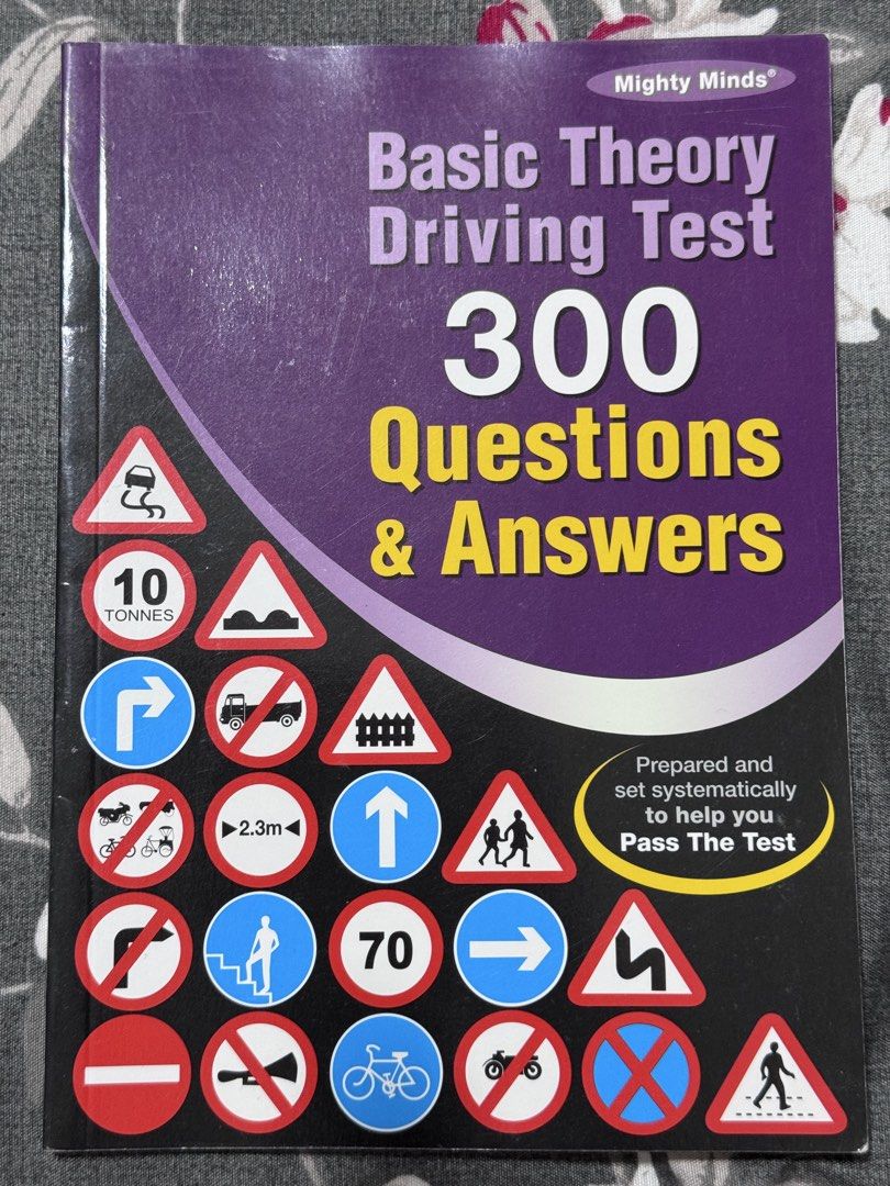 Basic Theory Driving Test Book - 300 Questions & Answers, Hobbies ...