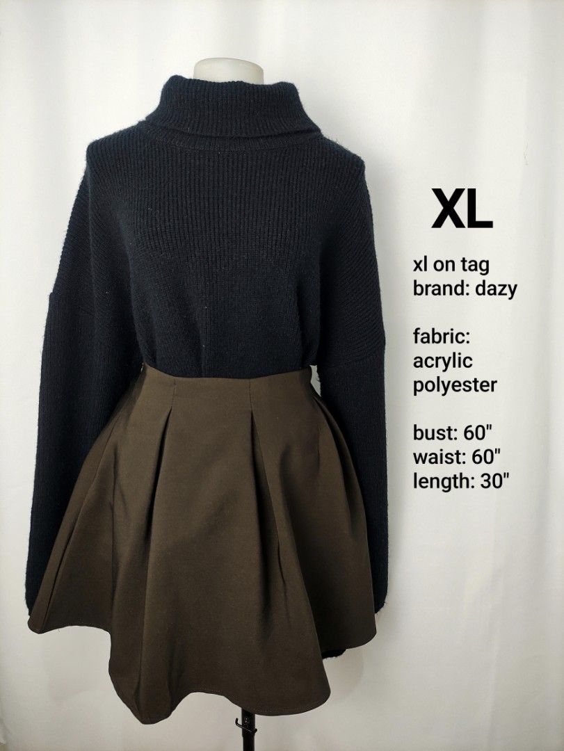 Black Sweater (Category: Coats, Jackets and Outerwear) located in Caloocan City. Submitted by happystar.e0dc1b (Listing ID 1434096463, Image 1). Description: ⚠️PLEASE CLICK THE IMAGE TO SEE THE SIZE⚠️ FB PAGE: IPPEUNI AGASSI Location: Caloocan City ❌ No haggling ❌ No when worn ❌ No "more pics" ❌ No flaws, unless stated ❌ Request for specific measurements of neck, arm, shoulder etc will not be entertained.