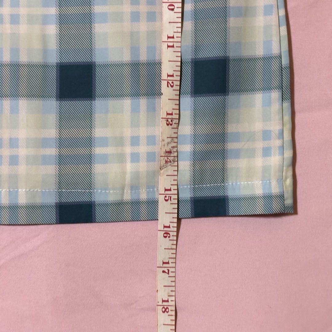 Blue & Green Plaid Skirt y2k (Category: Skirts) located in Bacoor. Submitted by aquacity_ph (Listing ID 1434072997, Image 3). Description: Blue & Green Plaid Skirt 📎 Size is too small for me now 📎 Waist: 13 inches 📎 Length: 15.5 inches Send a message for more questions! 📍Meetup/ Pickup Sm Molino or nearby areas !!! For orders 3 and above = FREE DELIVERY FEE !!!.