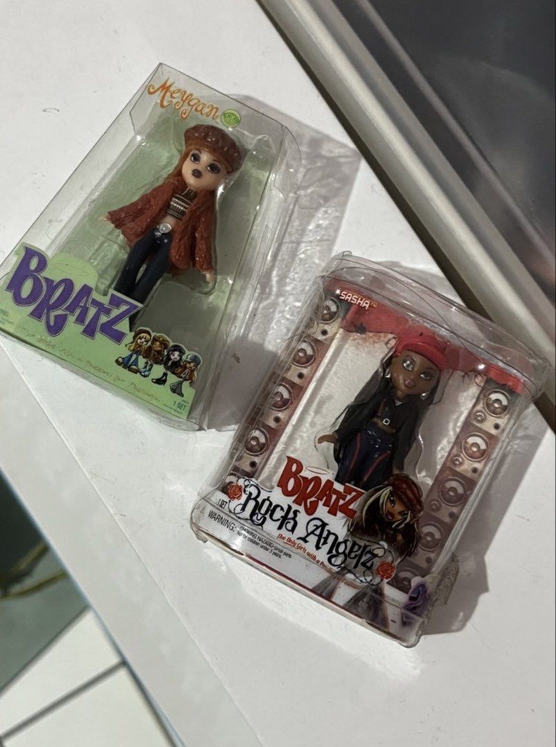 Mini Bratz (Category: Kids Toys) located in Manila. Submitted by virgo-things (Listing ID 1434081072, Image 1). Description: ❕Available until marked sold. Serious inquiries only! No need to check availability. ❕ - Bratz Mini - Meygan - Sasha Rock Angelz.