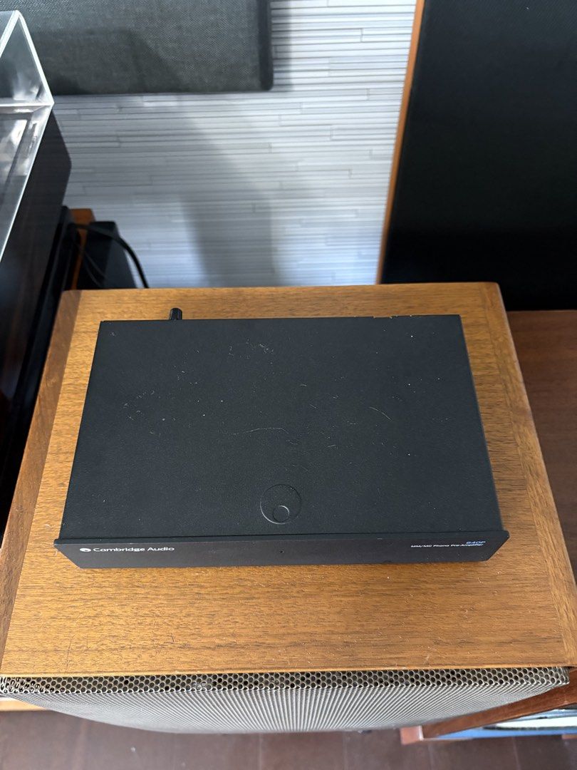 Cambridge Audio 640P phono preamp (Category: Soundbars, Speakers & Amplifiers) located in Taguig. Submitted by mdc1107 (Listing ID 1433988749, Image 3). Description: MM/MC capable. You can connect 2 turntables at the same time. This was bought from the US so the wallwart is 110v. You can get a 220 replacement through online sellers. .