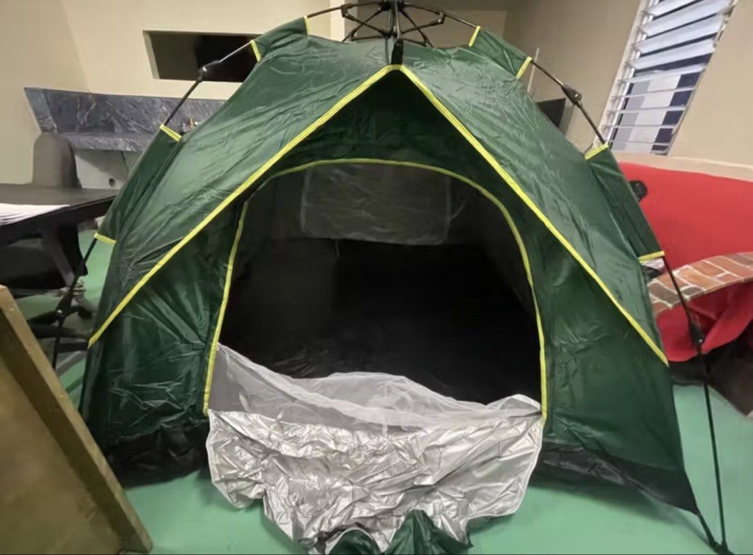 Camping Outdoor Waterproof Tent (Category: Hiking & Camping) located in Mandaluyong City. Submitted by gentleturtle_f28a5c (Listing ID 1434058898, Image 2). Description: 🏕️ CAMPING OUTDOOR WATERPROOF TENT 🏕️ Perfect for Family Travel, Beach Trips, Hiking & Outdoor Camping! 🌲⛺ ✅ Good for 4 Persons ✅ Automatic Easy Setup ✅ Double Layer Protection ✅ Waterproof & Durable ✅ Spacious and Comfortable ✅ Perfect for Travel & Adventure Enjoy hassle-free
