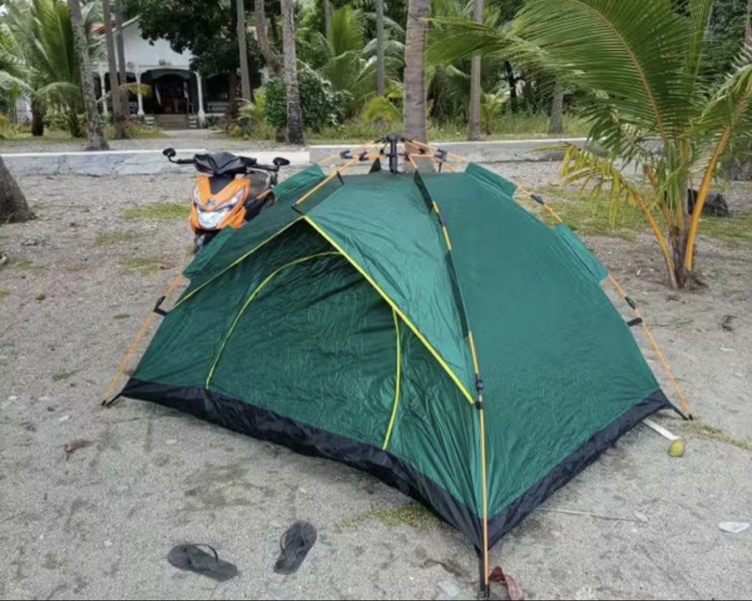 Camping Outdoor Waterproof Tent (Category: Hiking & Camping) located in Mandaluyong City. Submitted by gentleturtle_f28a5c (Listing ID 1434058898, Image 3). Description: 🏕️ CAMPING OUTDOOR WATERPROOF TENT 🏕️ Perfect for Family Travel, Beach Trips, Hiking & Outdoor Camping! 🌲⛺ ✅ Good for 4 Persons ✅ Automatic Easy Setup ✅ Double Layer Protection ✅ Waterproof & Durable ✅ Spacious and Comfortable ✅ Perfect for Travel & Adventure Enjoy hassle-free