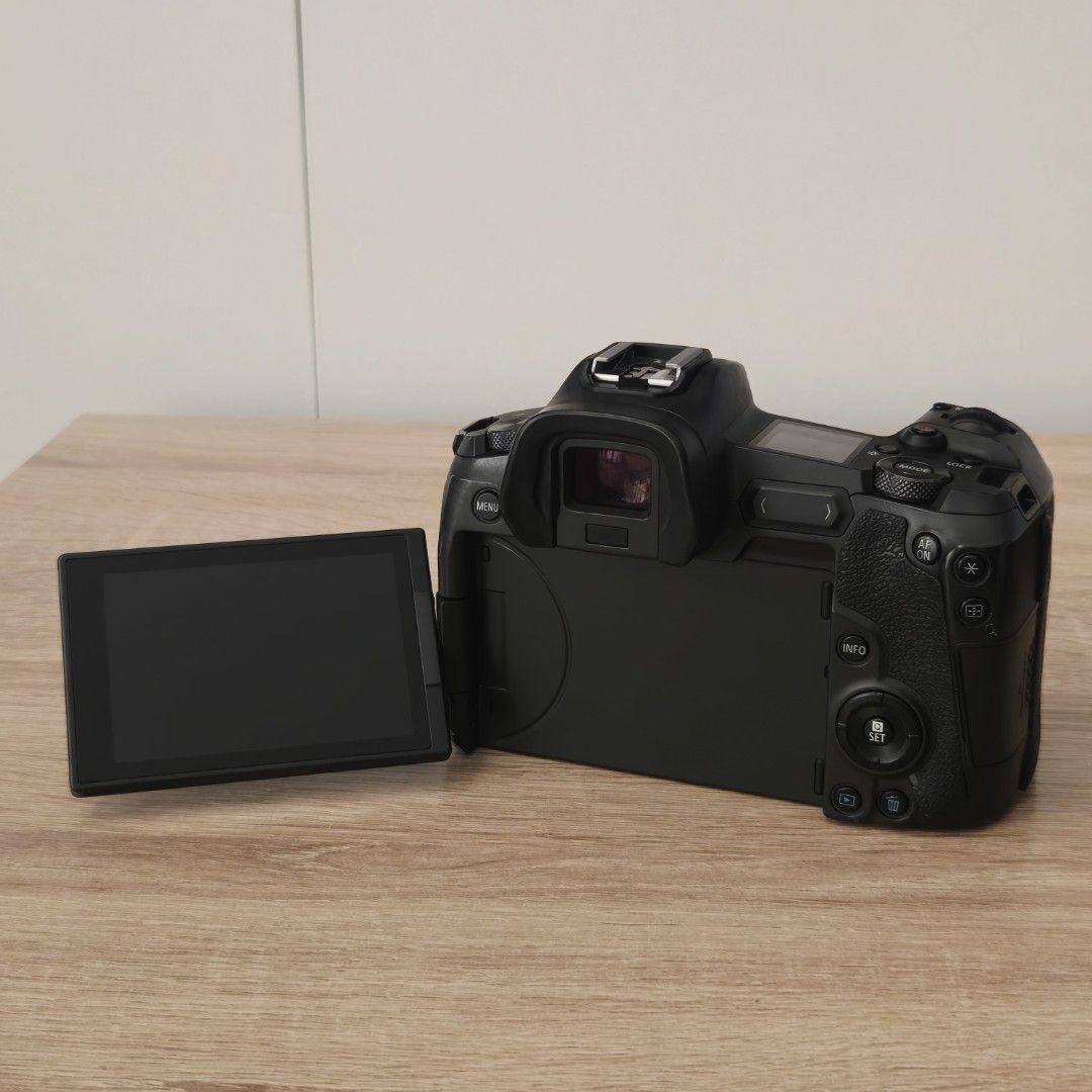 Canon EOS R Body (Category: Cameras) located in Manila. Submitted by thoughtfulcloset (Listing ID 1434079853, Image 3). Description: ✨ 10/10 working condition Smooth performance, no issues SHUTTER CURTAIN RECENTLY REPLACED. Mechanically like new. Inclusions: - Canon EOS R Body - Battery - Charger - Neck Strap - original box RFS: Upgrade Can do meetups Pulilan or nearby Negotiable for sure buyers Also available: ✨EF Lenses - 50 1.4 Canon - 50 1.2 