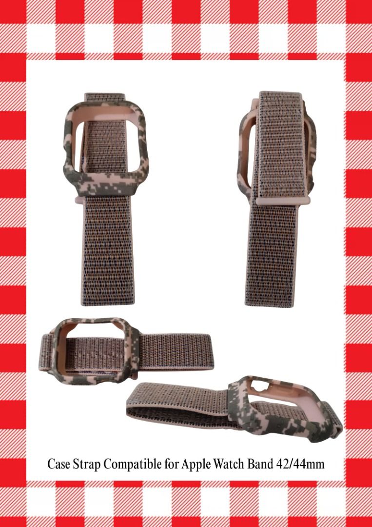 Case Strap Compatible for Apple Watch Band 42/44mm (Category: Men's Watches) located in Quezon City. Submitted by rei028 (Listing ID 1434055499, Image 1). Description: Case Strap Compatible for Apple Watch Band 42/44mm 🌸 Send DM for queries 🌸 Brand New , Please refer to actual photos to see details. (Condition as shown) 🌸 Double check the item/s before you click buy no return no exchange. 🌐 Loc.: Bagbag Novaliches Quezon City 💳 GCASH or COD 