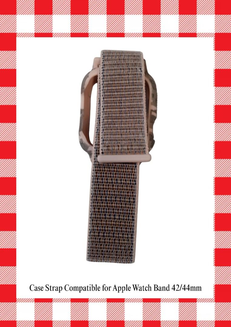 Case Strap Compatible for Apple Watch Band 42/44mm (Category: Men's Watches) located in Quezon City. Submitted by rei028 (Listing ID 1434055499, Image 3). Description: Case Strap Compatible for Apple Watch Band 42/44mm 🌸 Send DM for queries 🌸 Brand New , Please refer to actual photos to see details. (Condition as shown) 🌸 Double check the item/s before you click buy no return no exchange. 🌐 Loc.: Bagbag Novaliches Quezon City 💳 GCASH or COD 