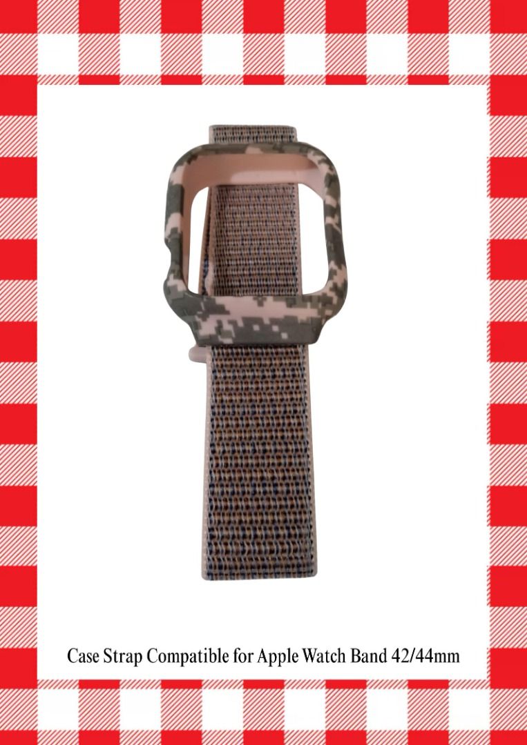 Case Strap Compatible for Apple Watch Band 42/44mm (Category: Men's Watches) located in Quezon City. Submitted by rei028 (Listing ID 1434055499, Image 2). Description: Case Strap Compatible for Apple Watch Band 42/44mm 🌸 Send DM for queries 🌸 Brand New , Please refer to actual photos to see details. (Condition as shown) 🌸 Double check the item/s before you click buy no return no exchange. 🌐 Loc.: Bagbag Novaliches Quezon City 💳 GCASH or COD 