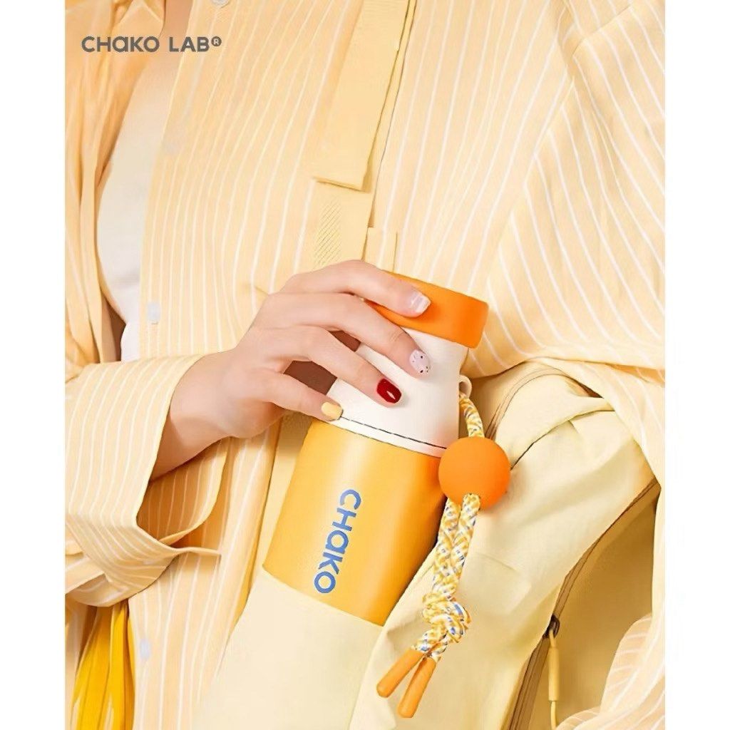 Chako Lab Insulated Water Bottle - Orange463799024700641281