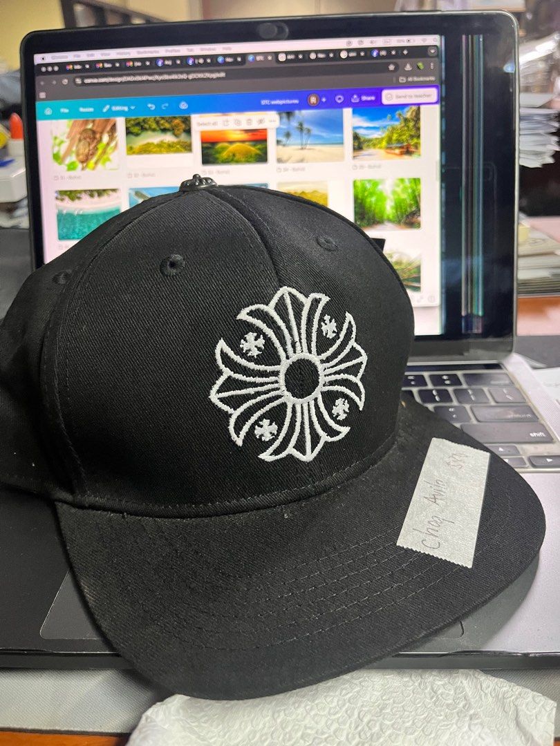 Chrome CH bullcap chrome hearths (Category: Activewear) located in Manila. Submitted by choqee21 (Listing ID 1433997962, Image 1). Description: Bought this online! Selling it as is never ko na gamit Selling at 580.