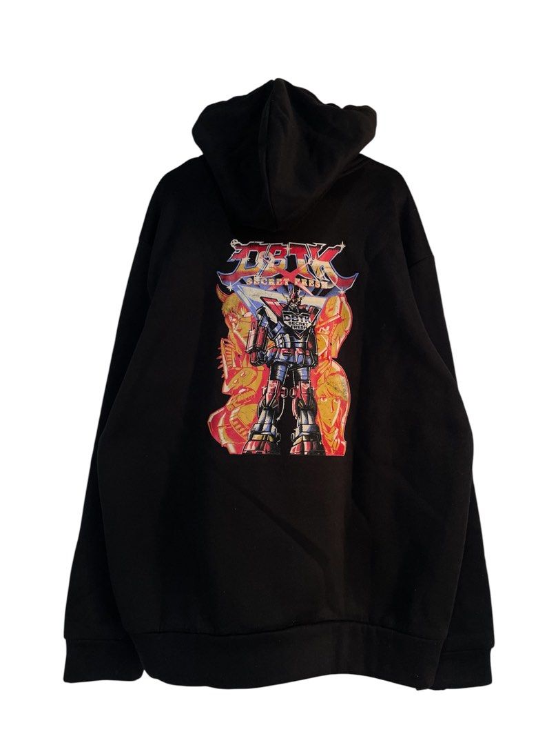 DBTK X Secret Fresh Hoodie (Category: Hoodies) located in Manila. Submitted by commonselection (Listing ID 1434087693, Image 2). Description: DBTK x Secret Fresh Black Size: XL 29 x25 With minimal lints No crack prints Rfs: Decluttering.