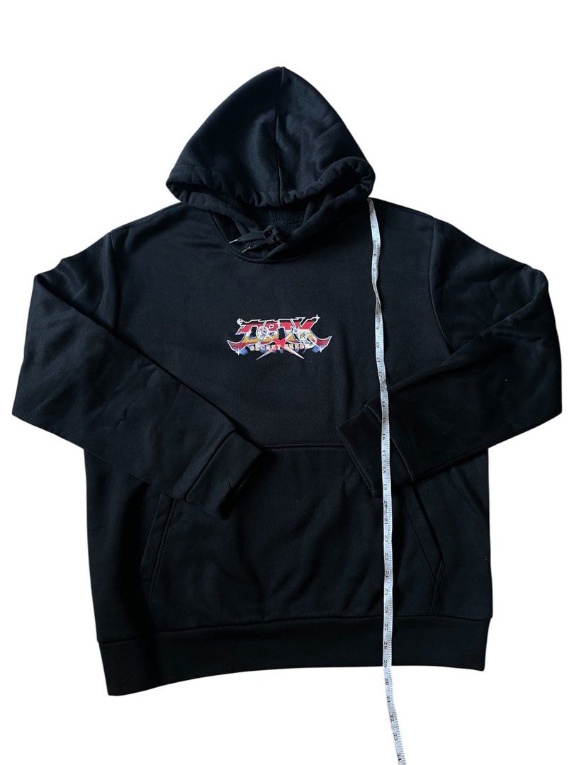 DBTK X Secret Fresh Hoodie (Category: Hoodies) located in Manila. Submitted by commonselection (Listing ID 1434087693, Image 3). Description: DBTK x Secret Fresh Black Size: XL 29 x25 With minimal lints No crack prints Rfs: Decluttering.