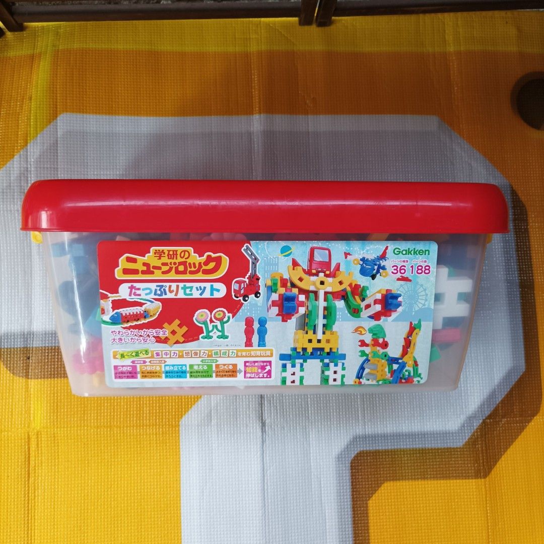 Gakken New Building Blocks Large Set (Category: Lego & Building Sets) located in Dasmarinas. Submitted by k3japanstoreph (Listing ID 1434029752, Image 1). Description: FOR SALE Preloved Gakken New Building Blocks Set 🇯🇵 Excellent condition As-is, WYSIWYG ✅ ₱699 — Mine now, pay now 💳 📍 Dasmarinas, Cavite 🚚 Flash Express (preferred) / Lalamove 💳 GCash & BPI #Gakken #GakkenToys #BuildingBlocksPH #PrelovedToysPH #JapanFinds #K3JapanStore #UkayJ