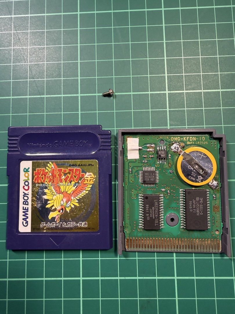 Gameboy Color - Japanese Pokemon Gold (Category: Nintendo) located in Manila. Submitted by aj_pauig (Listing ID 1434167607, Image 3). Description: Gameboy Color Game Japanese Pokemon Gold Dry battery No save Boots to startup screen MOP: Gcash / BPI Bank Transfer.