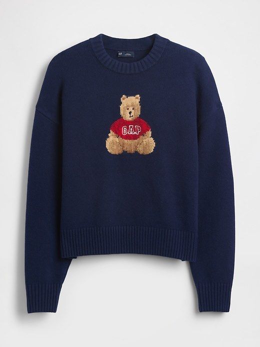 GAP CashSoft Brannan Bear Logo Sweater (Category: Others Tops) located in Manila. Submitted by 18.06_ds (Listing ID 1434089139, Image 1). Description: minor signs of usage. will dm you for the minor flaws! still negotiable <3.