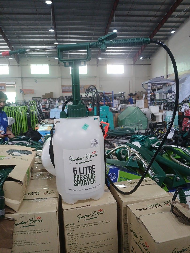 Garden Basics 5 Litre Pressure Sprayer (Category: Gardening Tools & Ornaments) located in Manila. Submitted by sc_arvin (Listing ID 1434014208, Image 1). Description: .