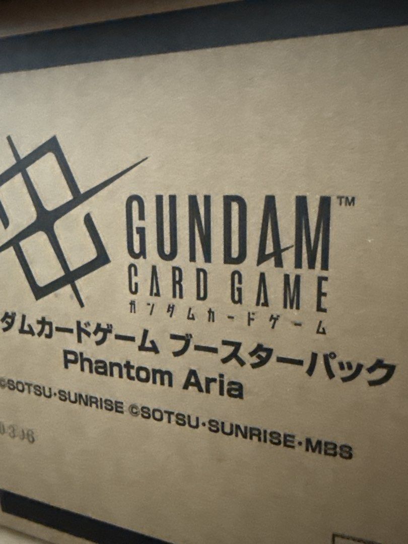 GD04 Gundam Card Game Phantom Aria Booster Box (Category: Card Boxes & Cases) located in Singapore. Submitted by tcgsupplies (Listing ID 1433717330, Image 1). Description: $680/Case, only case available. .