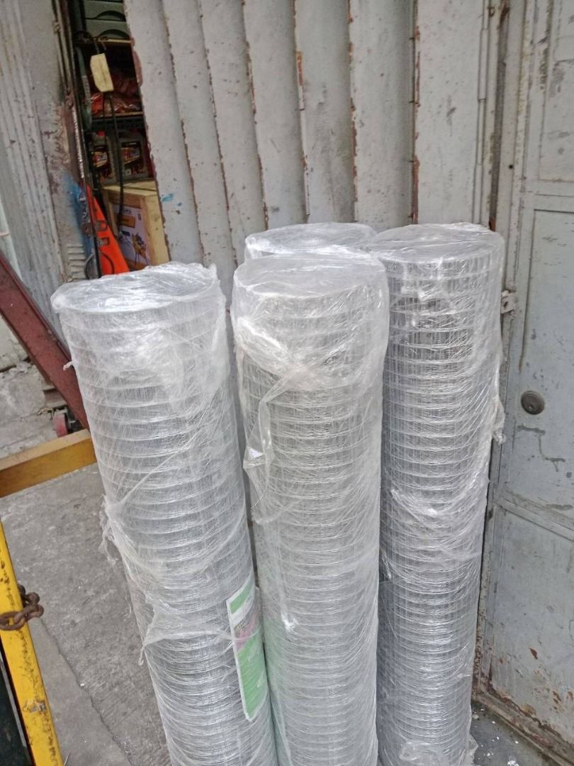 GI Welded Wire Mesh (Category: Construction & Building Materials) located in Manila. Submitted by joeyroque09 (Listing ID 1434042789, Image 2). Description: GI Welded Wire Mesh Size: Gauge 22 x 1” x 4ft x 25mtrs Post Price: 1,100/roll.