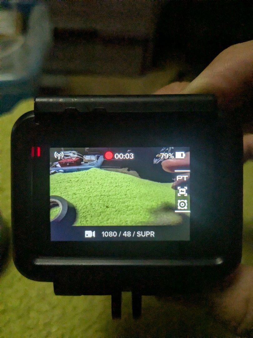 GoPro Hero Action Camera (Category: Cameras) located in Manila. Submitted by h0nder (Listing ID 1434018248, Image 2). Description: Includes waterproof housing and two frames. Battery medyo lobo pero ginagamit ko sya habang nakaconnect sa powerbank, mga 5 hours tumatagal. signs of usage, normal lng nego kung sure buyer.