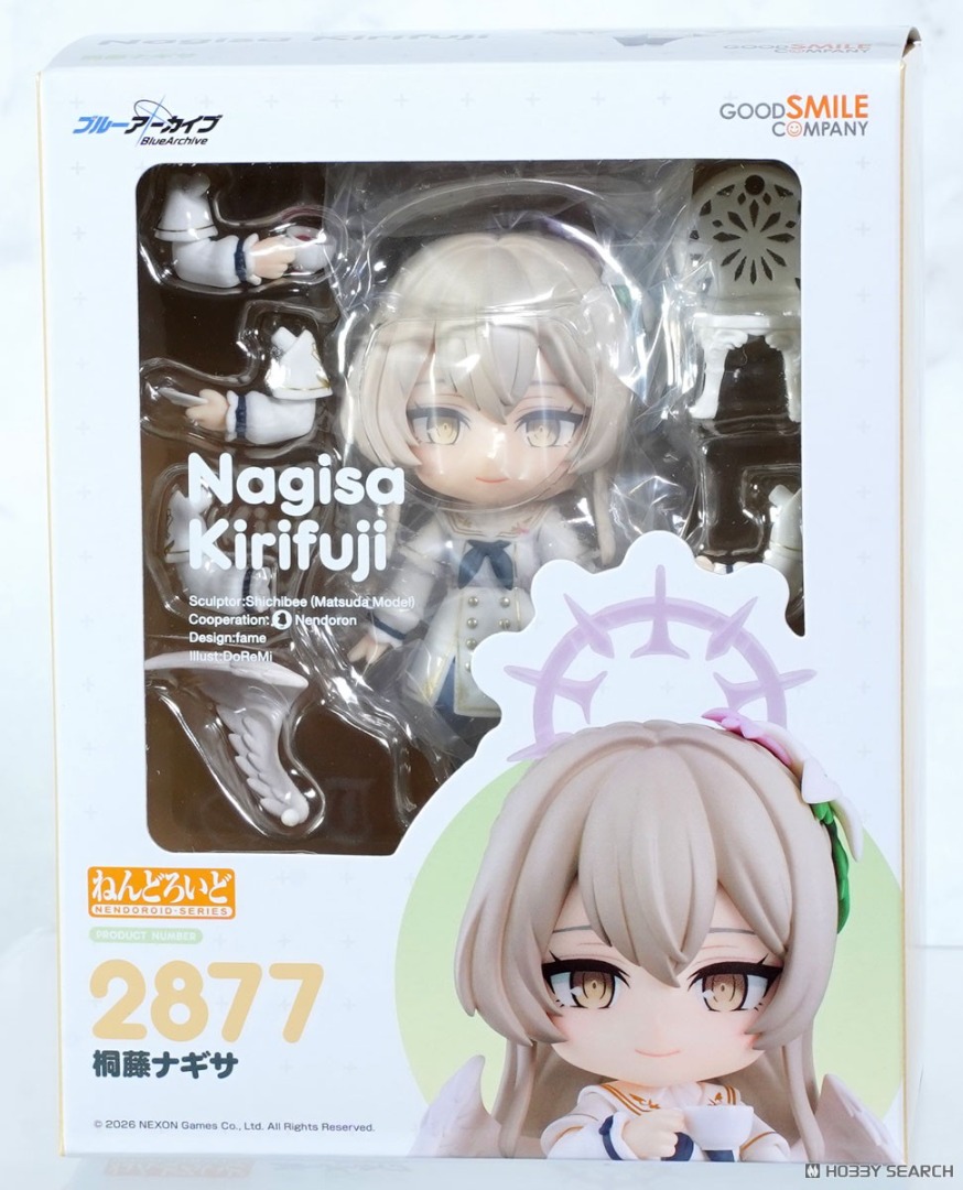 GSC Nendoroid 黏土人 2877 桐藤渚 蔚藍檔案 Blue Archive, 玩具收藏品, 手辦及模型, 手辦雕像 ...