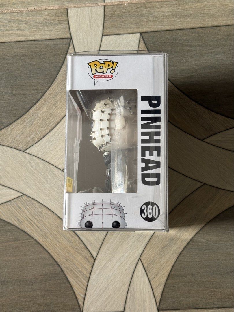 Hellraiser III “PINHEAD” Funko Pop Hot Topic (Category: Designer & Blind Box Toys) located in Manila. Submitted by black_swoosh04 (Listing ID 1434000166, Image 2). Description: Good Condition with free Used Box Protector Price 650 Payment: BPI & GCASH.