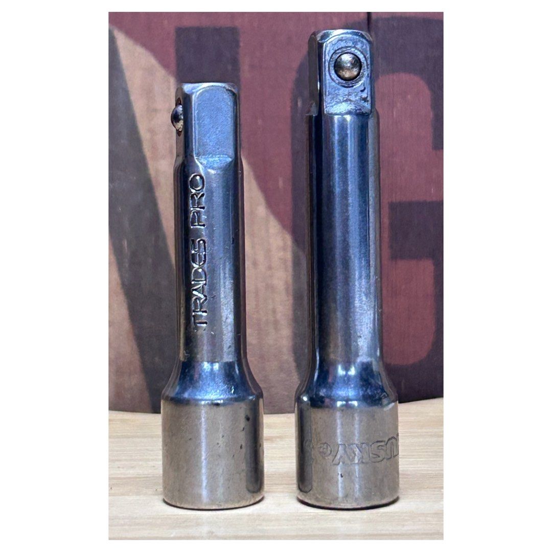 Husky 3” 3/8 drive and Trades Pro 3/8” Socket Extension, Everything ...