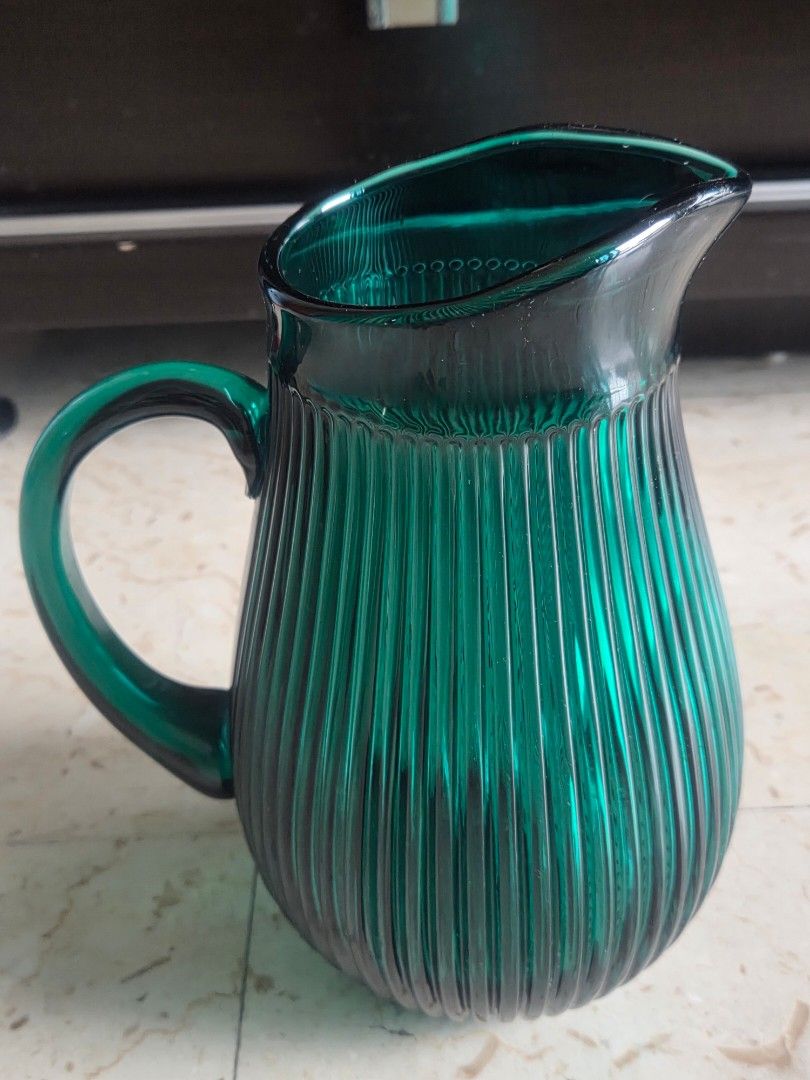 Ikea Green Glass Pitcher for $12439500878938132481