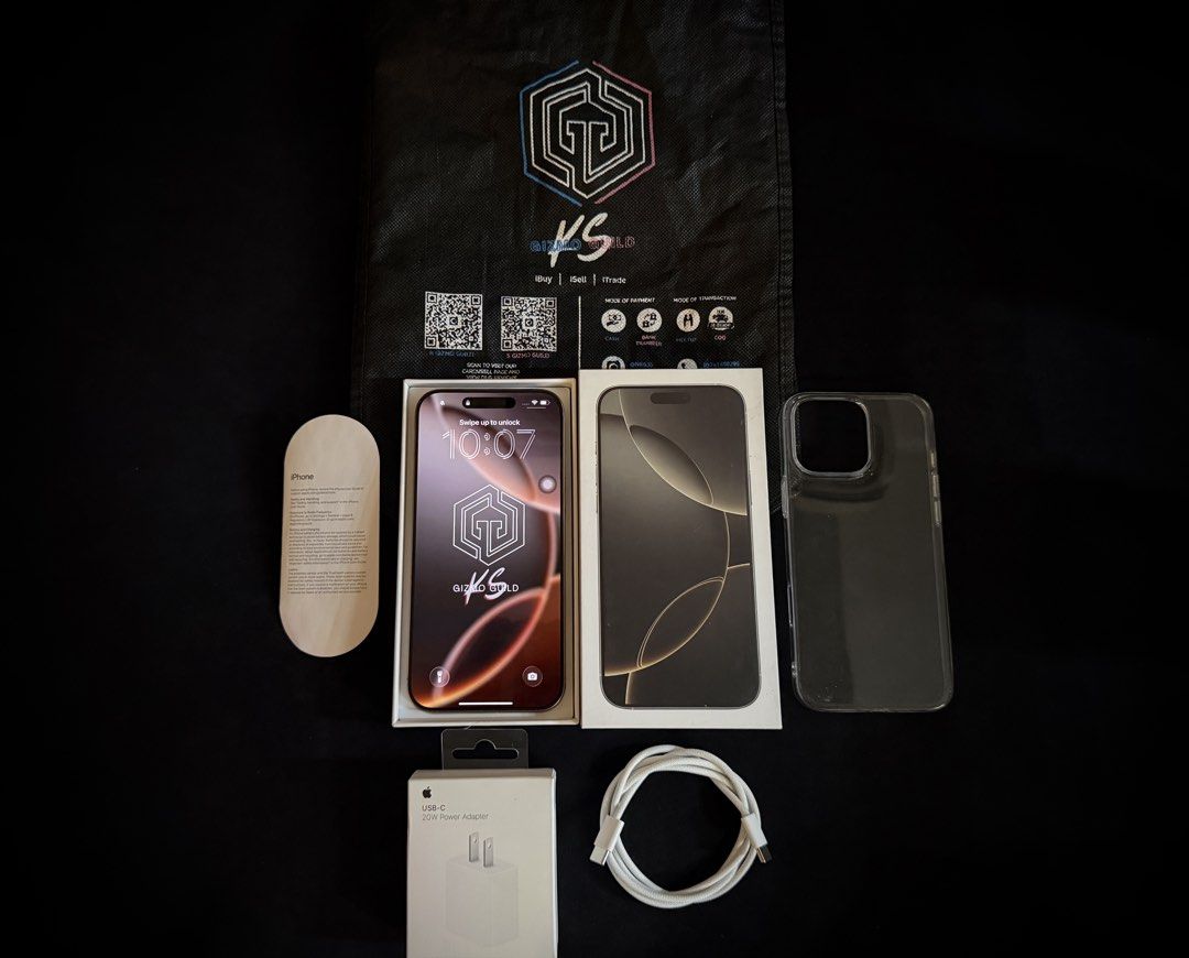 Iphone 16 Pro Max NTC for sale or swap (Category: iPhone 16 Series) located in Quezon City. Submitted by NKG35 (Listing ID 1434175539, Image 1). Description: Actual Photos posted Strictly no photo grabbing 🚫 Sale or swap sa lower units (priority) Iphone 16 Pro Max 5g 256gb Desert Titanium Factory unlocked 98% Smooth Running in IOS 26.4 Reset all you want upon meet up No hidden issues No history of repair True tone works Face ID works NTC Approve