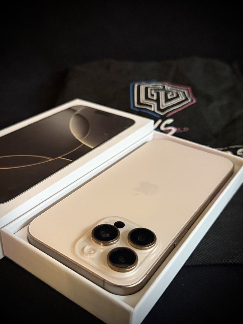 Iphone 16 Pro Max NTC for sale or swap (Category: iPhone 16 Series) located in Quezon City. Submitted by NKG35 (Listing ID 1434175539, Image 3). Description: Actual Photos posted Strictly no photo grabbing 🚫 Sale or swap sa lower units (priority) Iphone 16 Pro Max 5g 256gb Desert Titanium Factory unlocked 98% Smooth Running in IOS 26.4 Reset all you want upon meet up No hidden issues No history of repair True tone works Face ID works NTC Approve