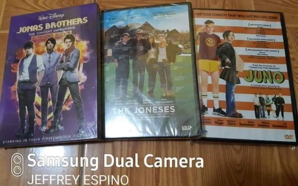 Jonas Brothers, The Joneses, Juno DVDs (Category: CDs & DVDs) located in Quezon City. Submitted by jeffreyespino (Listing ID 1434165041, Image 1). Description: Price: Php350-Php1000 each All original DVD We accept cash, GCash / Maya 09152688298, 09989968742, Gotyme, BPI, BDO, LBC, Cebuana Lhuiler, MLhuiler and Palawan Express payments. For faster transaction sms us thru 09989968742 Deliver / pick up thru Grab, Lalamove etc. Shipping via JRS Expre